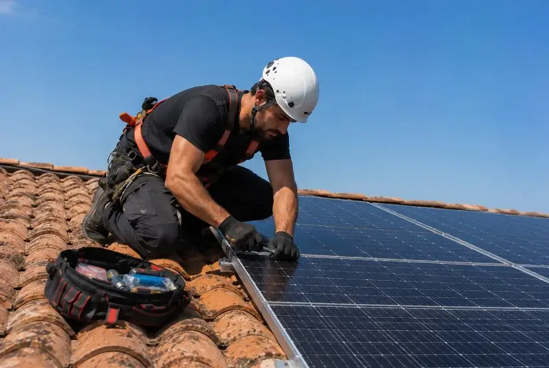 Maintenance et monitoring de panneaux solaires à Hœrdt
