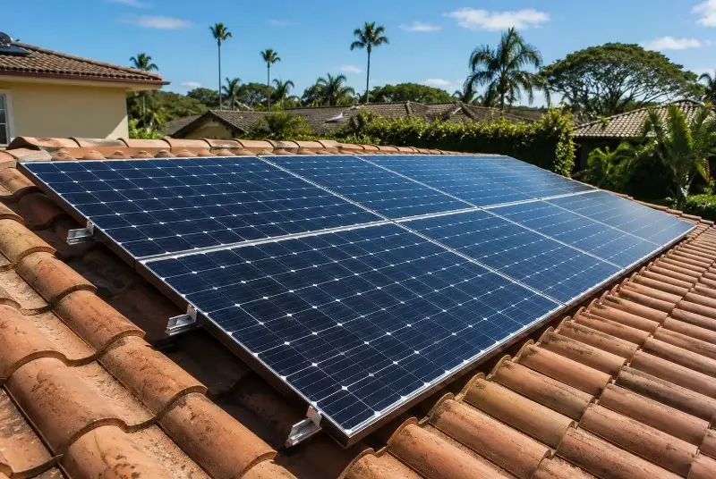 Installation de panneaux solaires à Hœrdt